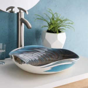 Read more about the article Lido Glass Vessel Bathroom Sink From Native Trails