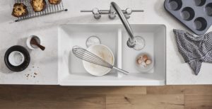Read more about the article How a white farmhouse sink can make baking easier